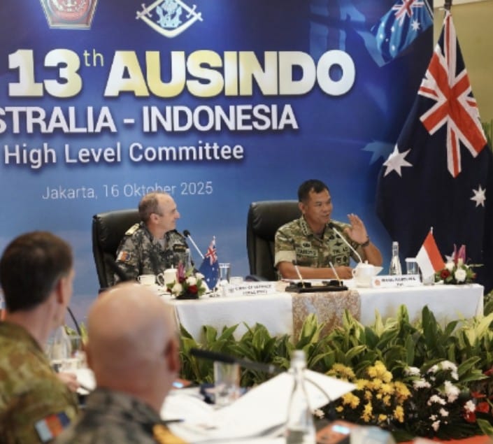 Gelar Ausindo-HLC ke-13, Panglima TNI apresiasi komitmen kerja sama pertahanan Indonesia-Australia. (Foto/Puspen TNI)