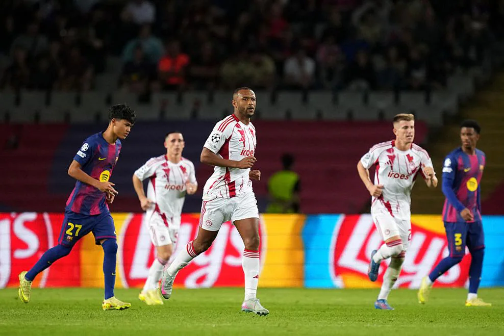 Hasil Liga Champions Semalam: Barcelona dan PSG Pesta Gol, Arsenal Perkasa di Kandang Barcelona pesta gol ke gawang Olympiacos di Liga Champions. (Foto/uefa.com)
