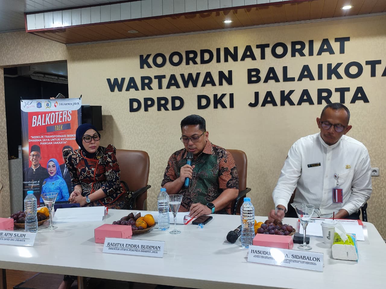Diskusi Balkoters di Jakarta. (BeritaNasional/Lydia)