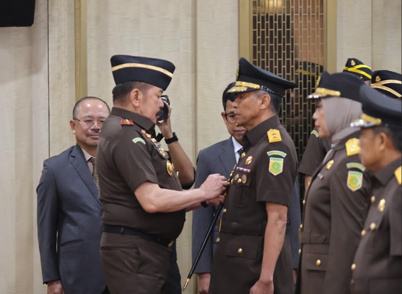 Jaksa Agung ST Burhanuddin lantik Kajati baru (Beritanasional/Bachtiar)