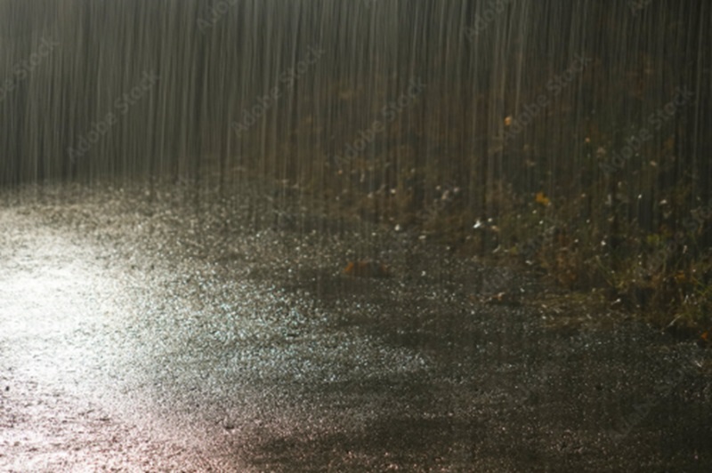 Ilustrasi hujan deras mengguyur Jakarta (Foto/Adobe stock)