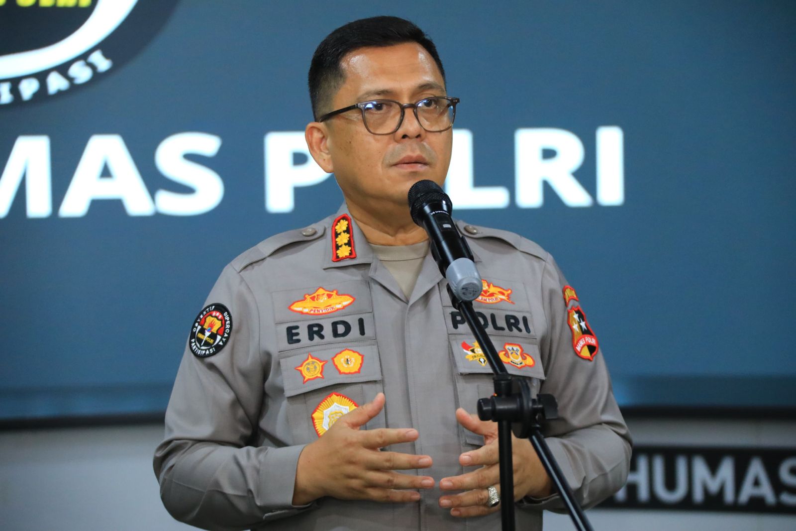 Kabag Penum Divisi Humas Polri, Kombes P Erdi A. Chaniago. (Foto/Humas Polri)