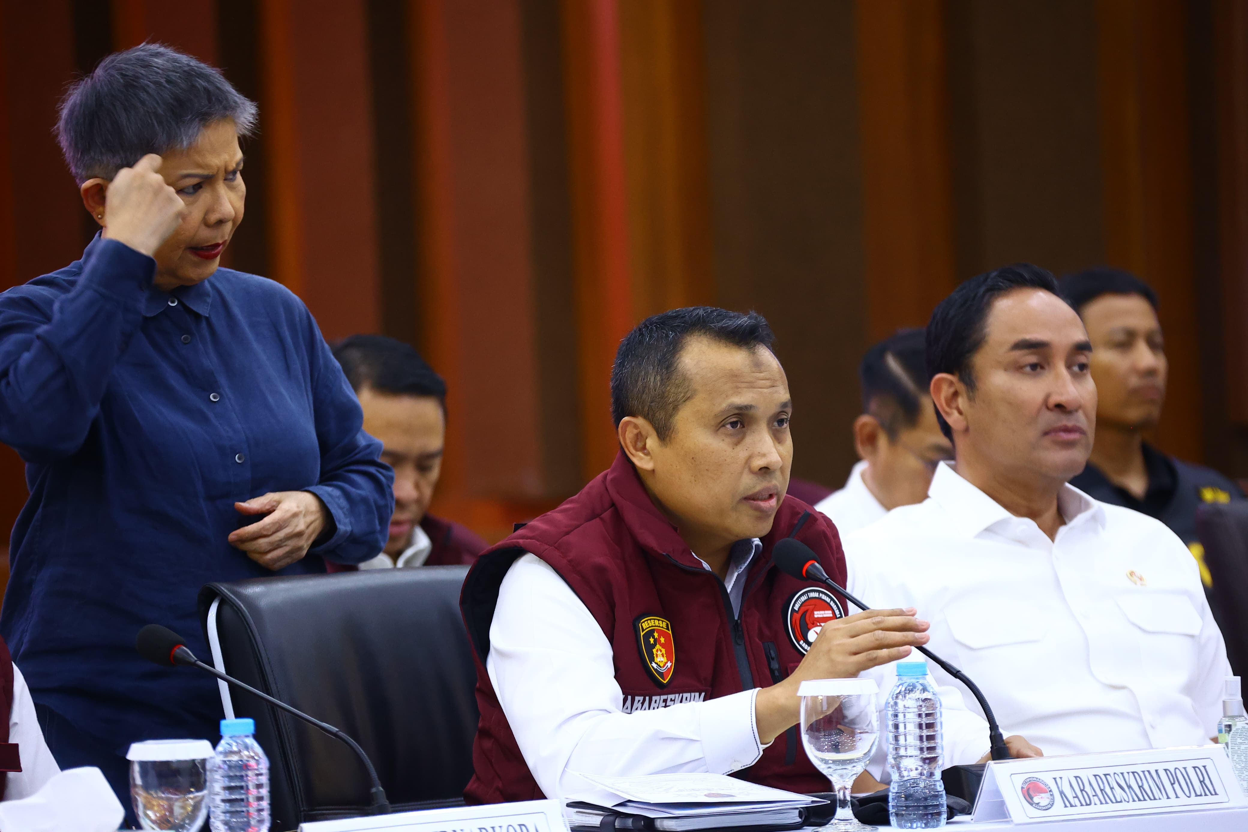 Kabareskrim Polri Komjen Pol Syahardiantono saat memberikan keterangan. (Foto/Humas Polri)