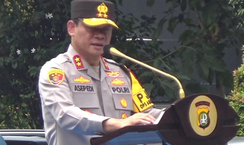 Kapolda Metro Jaya Irjen Pol Asep Edi Suheri (Beritanasional/Bachtiar)