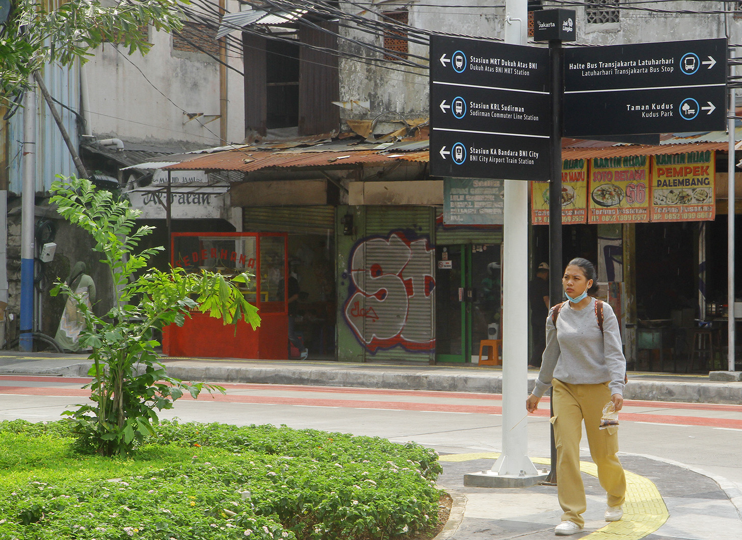 Kawasan Transport Hub Dukuh Atas. (BeritaNasional/Oke Atmaja)