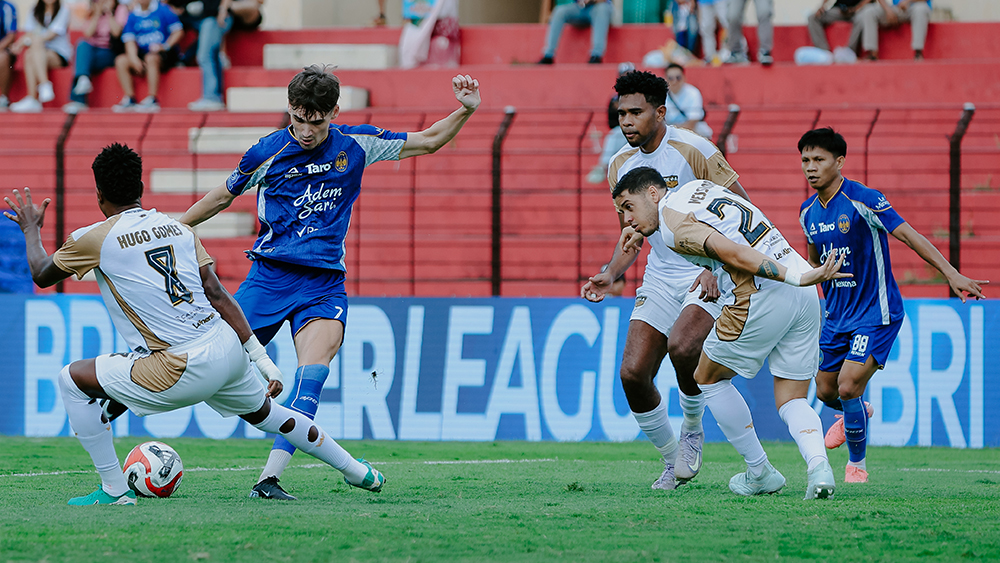 PSIM vs Dewa United di Super League. (Foto/ileague)