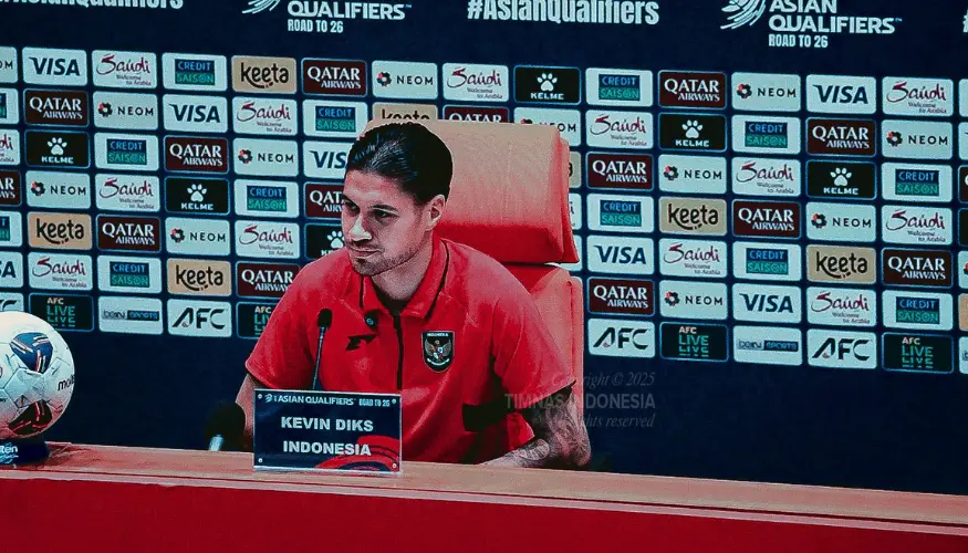 Bek Timnas Indonesia Kevin Diks. (Foto/Timnas Indonesia)