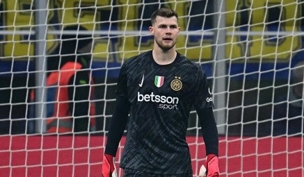 Kiper Inter Milan Josep Martinez Terlibat Kecelakaan Tragis, Seorang Lansia Tewas. (Foto/Inter Milan)