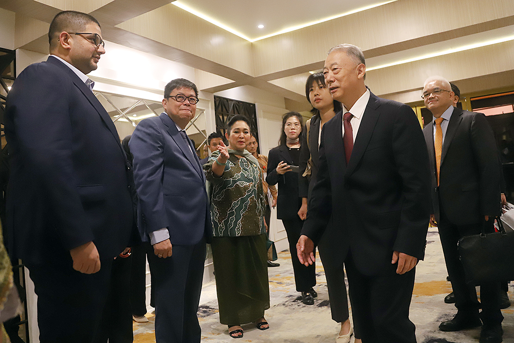 Komisi IV DPR menerima kunjungan kehormatan perwakilan National People’s Congress (NPC) Republik Rakyat Tiongkok. (BeritaNasional/Elvis Sendouw)