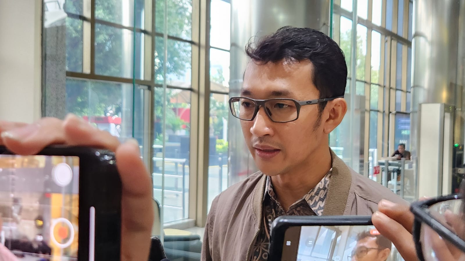 Juru Bicara KPK Tessa Mahardika Sugiarto. (BeritaNasional/Panji).