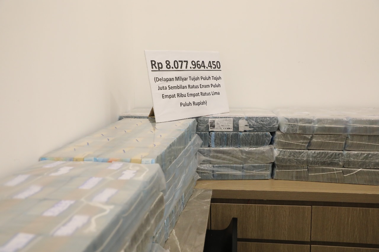 KPK Setor Rp8 Miliar ke Kas Negara dari Hasil Lelang Barang Rampasan. (Foto/Dok KPK)