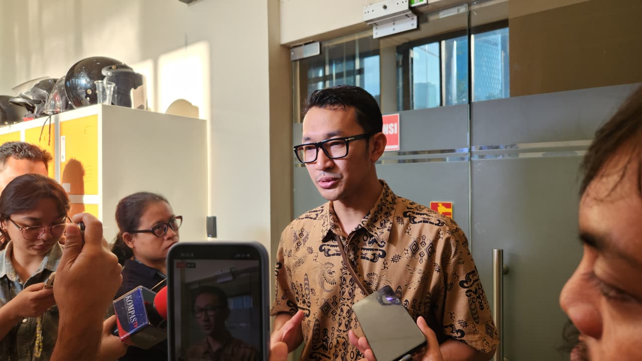 Juru Bicara KPK Budi Prasetyo. (BeritaNasional/Panji).