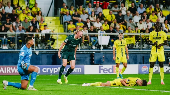 Laga Villarreal vs Manchester City di Liga Champions. (Foto/mancity.com)