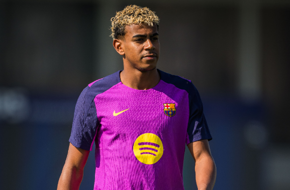 Lamine Yamal Cedera, Diperkirakan Menepi Hingga Tiga Pekan. (Foto/Barcelona)