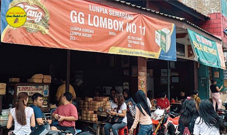 Lunpia Gang Lombok. (Foto/ instagram  Lunpia Gang Lombok)