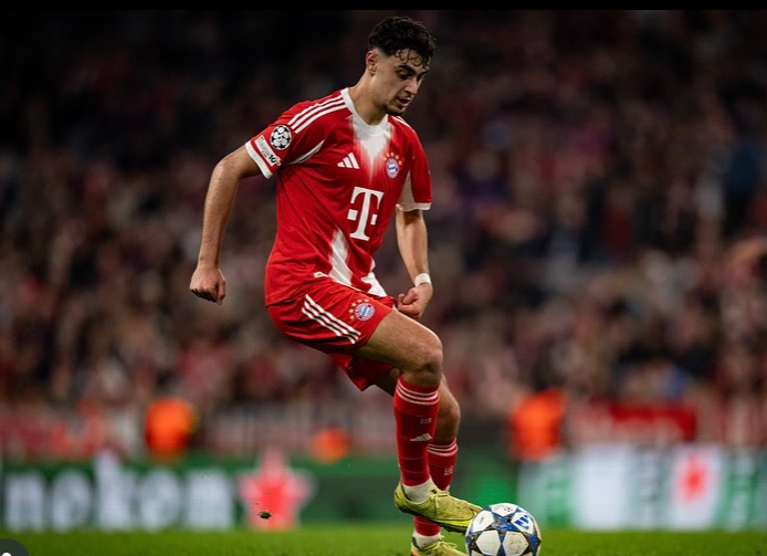 Gelandang muda Bayern Munich, Aleksandar Pavlovic. (Foto/instagram Aleksandar Pavlovic)