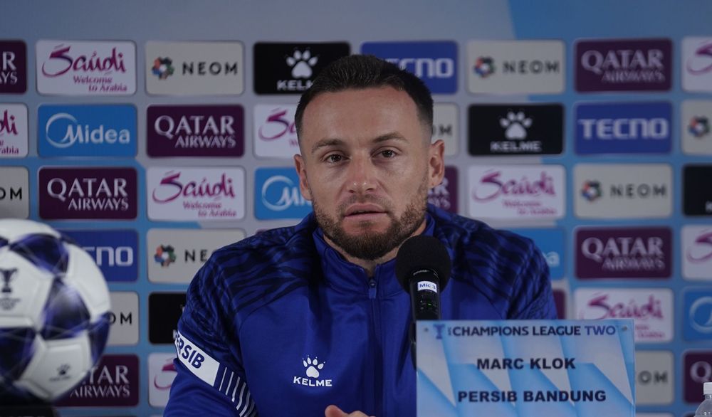 Gelandang Persib dan Timnas Indonesia Marc Klok. (Foto/persib.co.id)