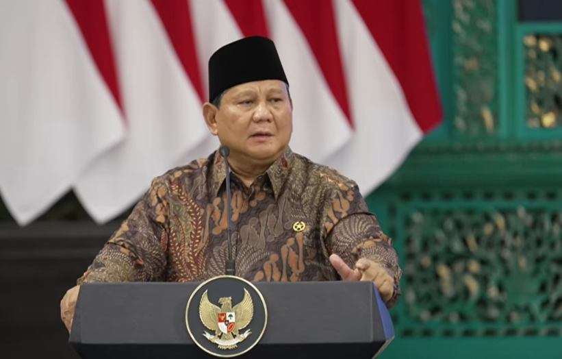 Presiden Prabowo dalam Sidang Kabinet Paripurna di Istana Negara, Jakarta, Senin (20/10/2025). (Foto/Tangkapan Layar)