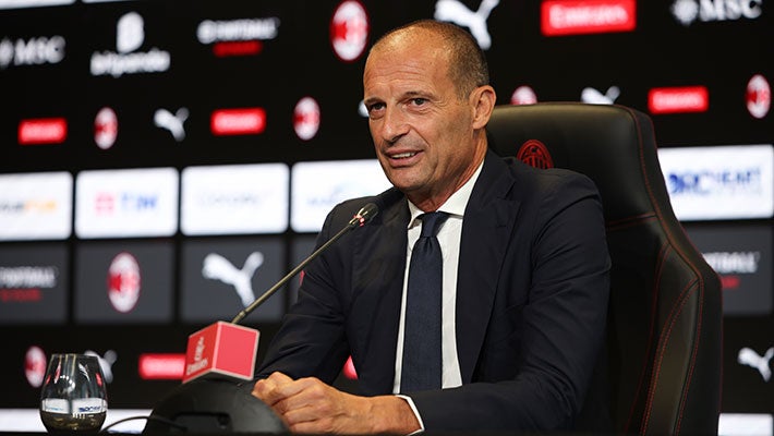 Pelatih AC Milan Massimiliano Allegri. (Foto/acmilan.com)