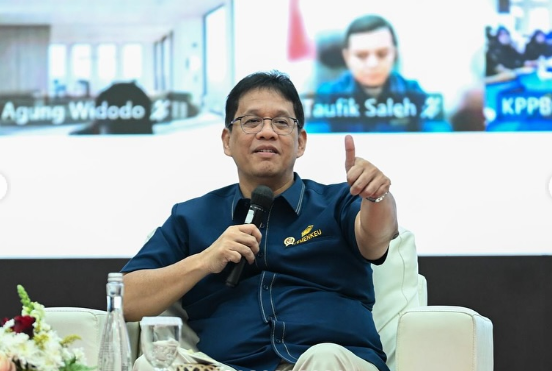Menkeu RI Purbaya Yudhi Sadewa meluncurkan layanan 'Lapor Pak Purbaya' untuk keluhan pajak dan bea cukai. (Foto/@menkeuri)