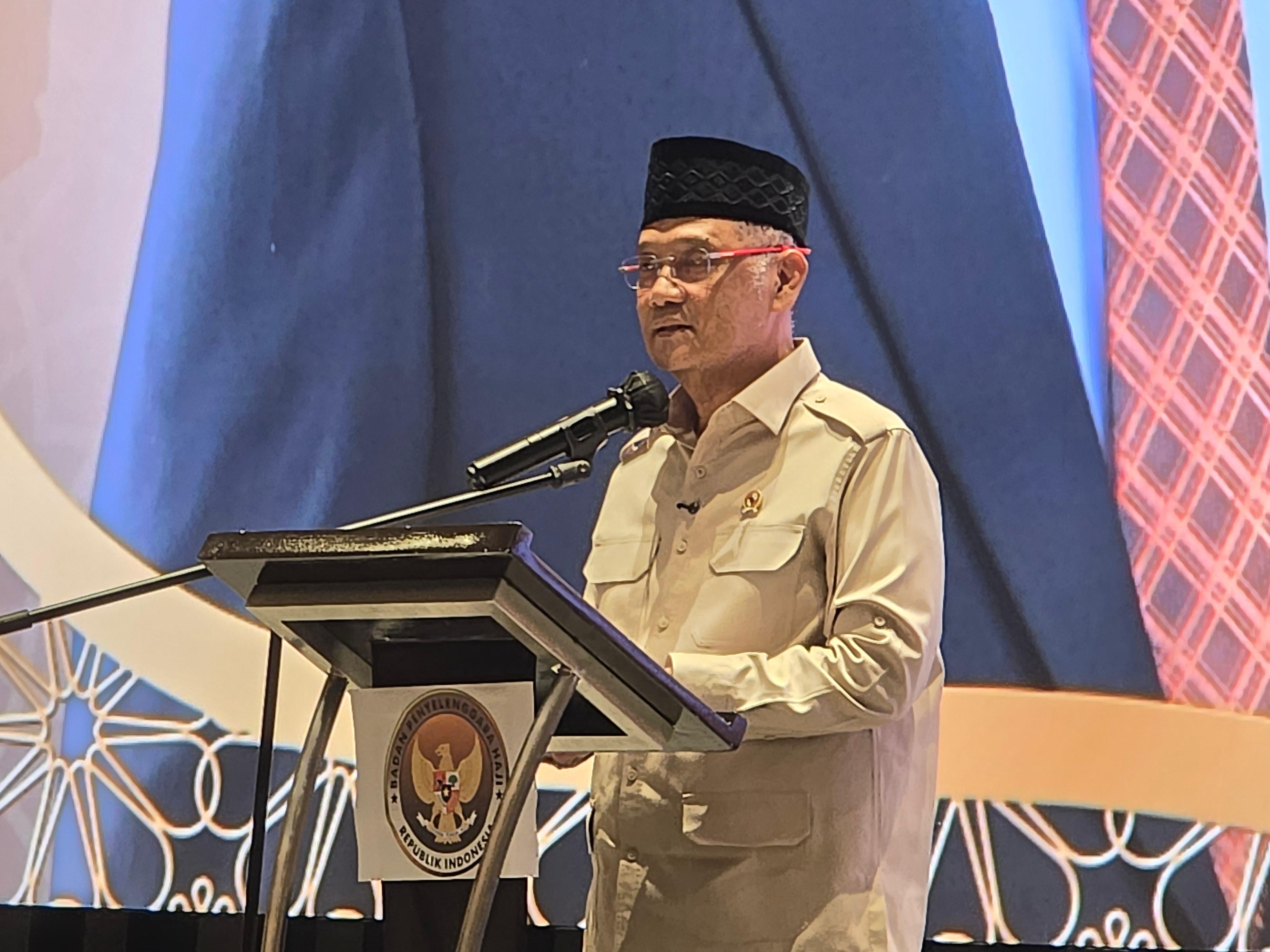 Menteri Haji dan Umrah Republik Indonesia Mochamad Irfan Yusuf. (Foto/BP Haji)