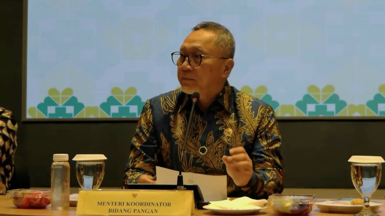 Menteri Koordinator Bidang Pangan, Zulkifli Hasan. (Foto/istimewa)