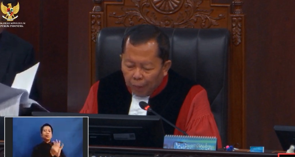 MK tak terima gugatan KNPI DKI soal batas usia pemuda jadi 40 tahun. (Foto/MK RI)