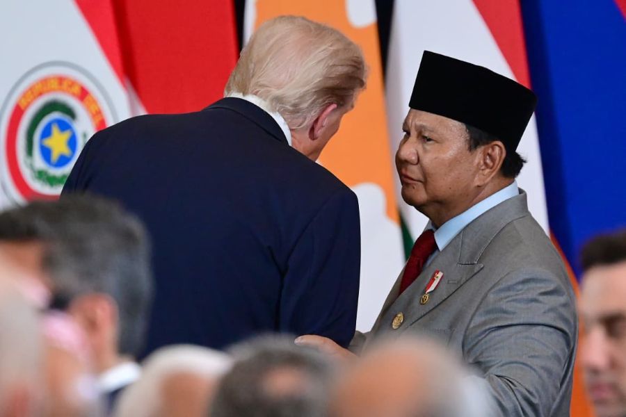 Momen presiden Prabowo hadiri KTT Perdamaian Sharm El-Sheikh di Mesir. (Foto/Muchlis Jr - Biro Pers Sekretariat Presiden)