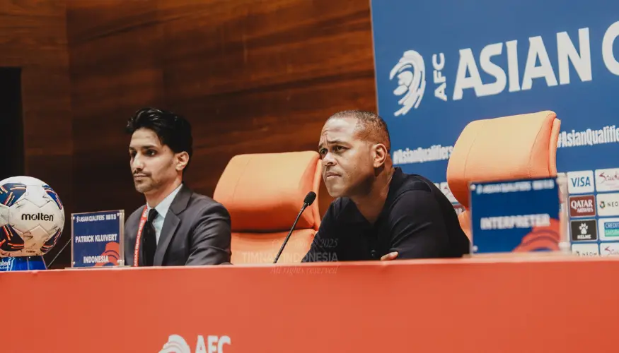 Patrick Kluivert. (Foto/Timnas Indonesia)