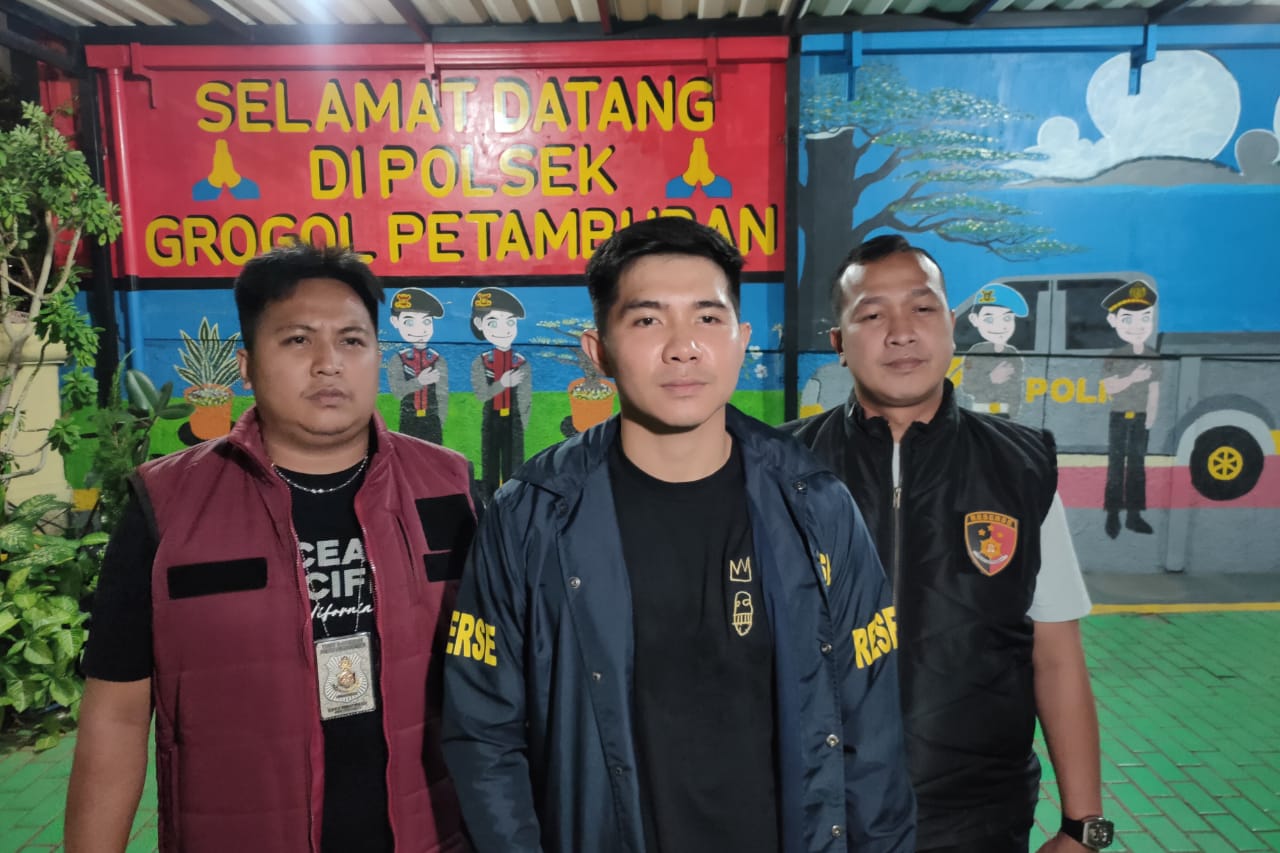 Kanit Reskrim Polsek Grogol Petamburan Polres Metro Jakarta Barat, AKP Alexander Tenggunan (BeritaNasional/Bachtiaruddin)