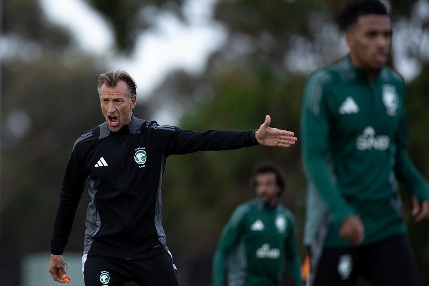 Pelatih Timnas Arab Saudi Herve Renard. (Foto/Instagram Herve Renard)