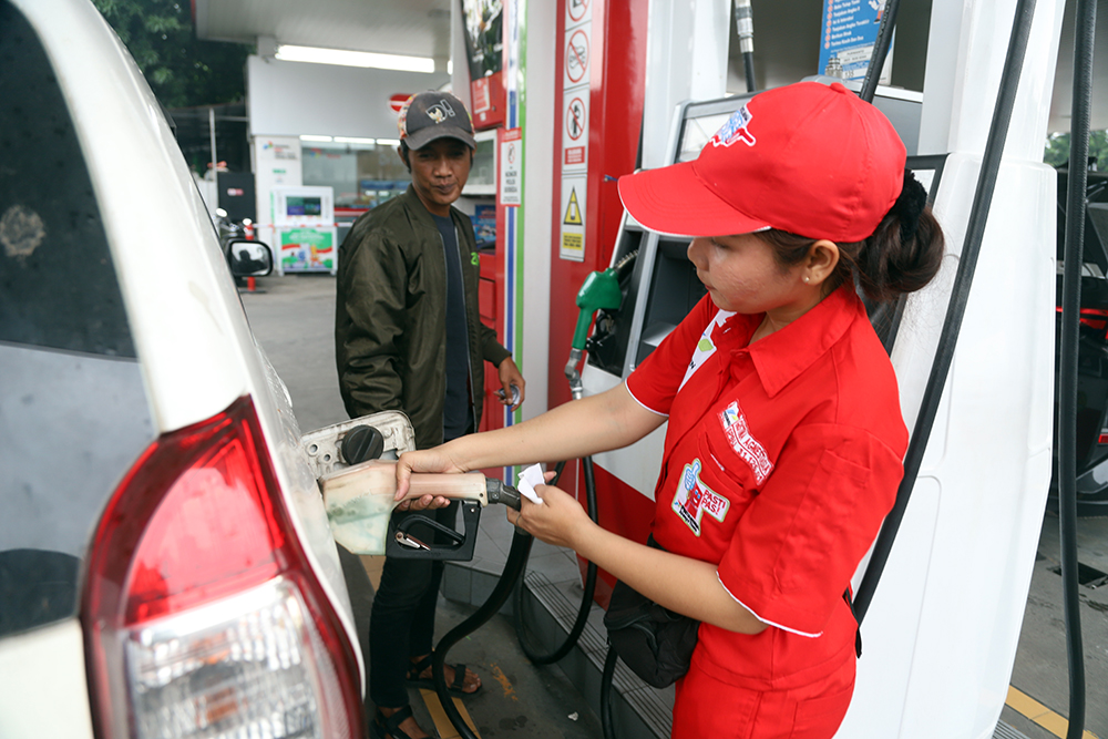 Pemerinta menyetujui pencampuran etanol pada BBM. (BeritaNasional/Elvis Sendouw)