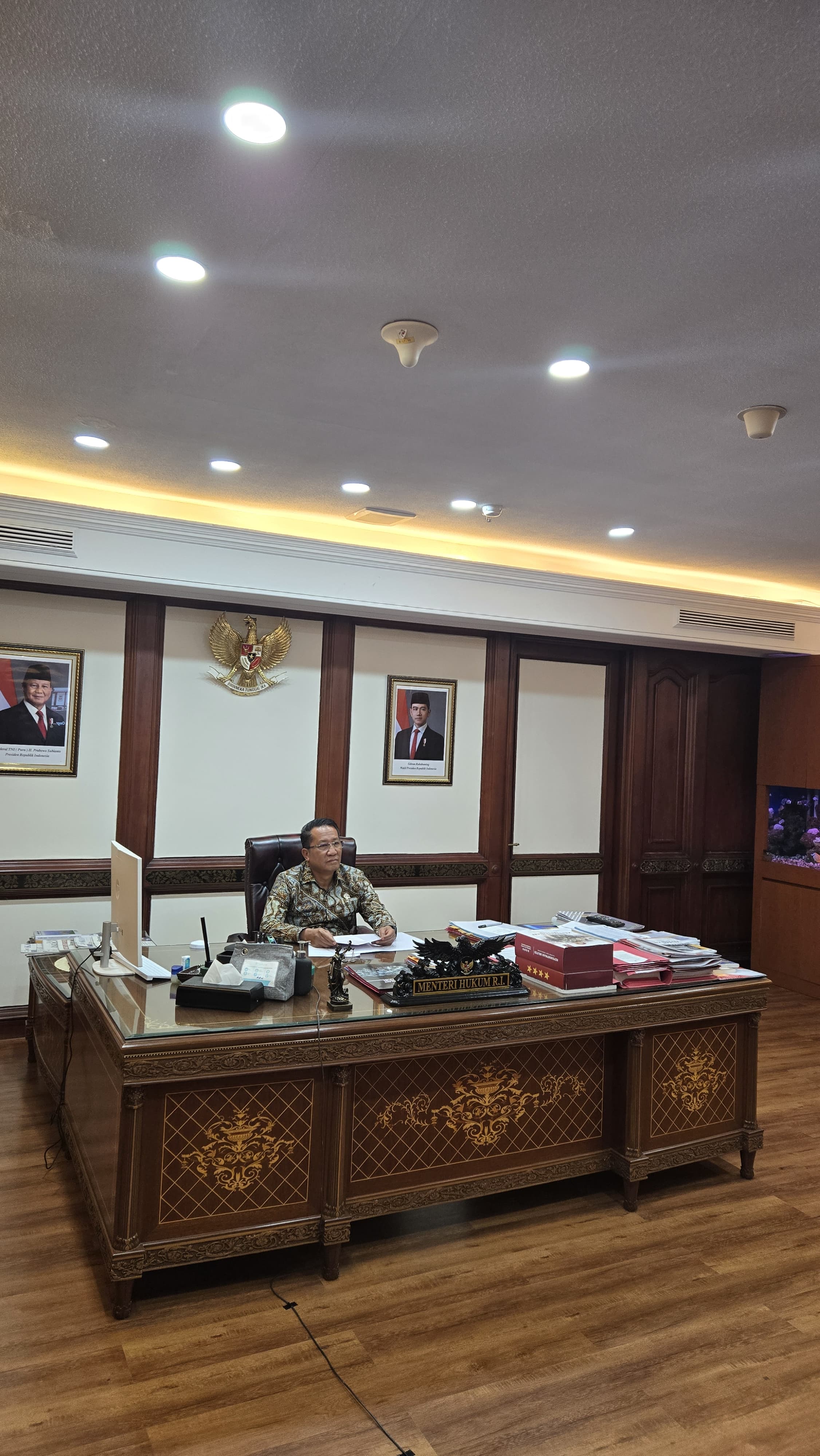 Menteri Hukum Supratman Andi Agtas (BeritaNasional/dok Kemenkum)