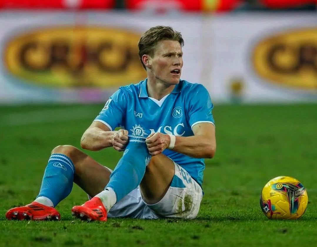 Penggawa Napoli Scott McTominay. (Foto/Instagram Scott McTominay)