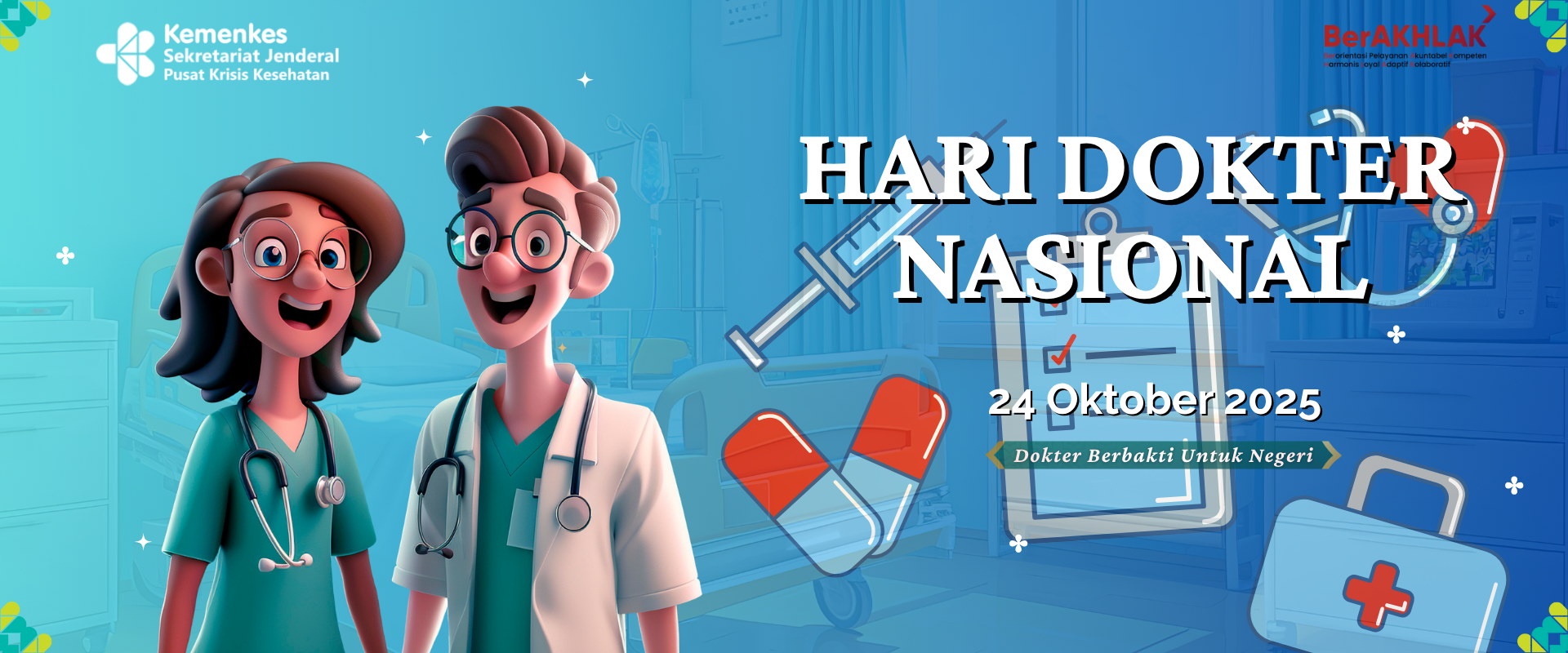 Peringatan Hari Dokter Nasional 2025: Mengapresiasi Dedikasi Dokter Indonesia Peringatan Hari Dokter Nasional 2025. (Foto/Kemenkes)