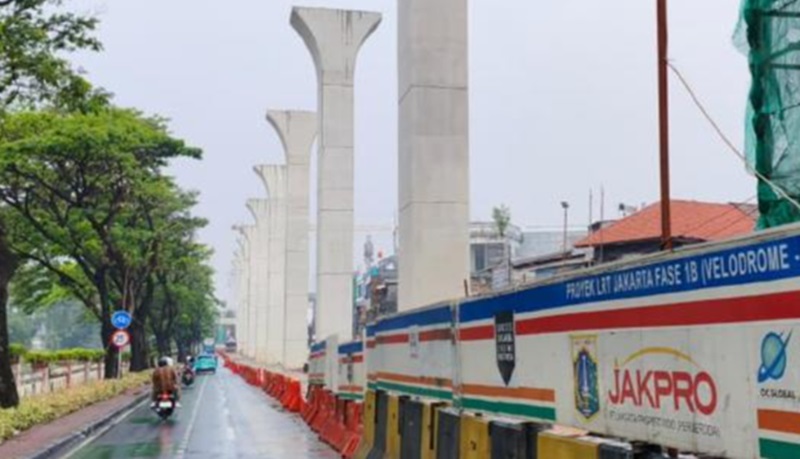 Perpanjangan LRT Jakarta Fase 2 (Foto/Ist)