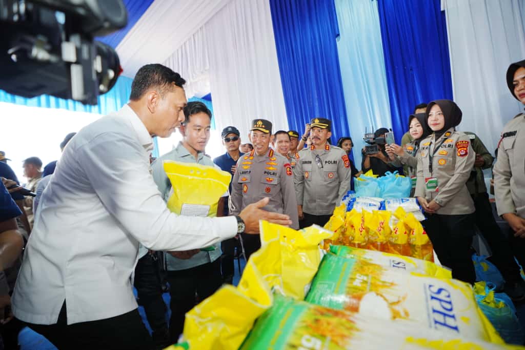 Polri menggelar kegiatan Gerakan Pangan Murah. (Foto/Istimewa)