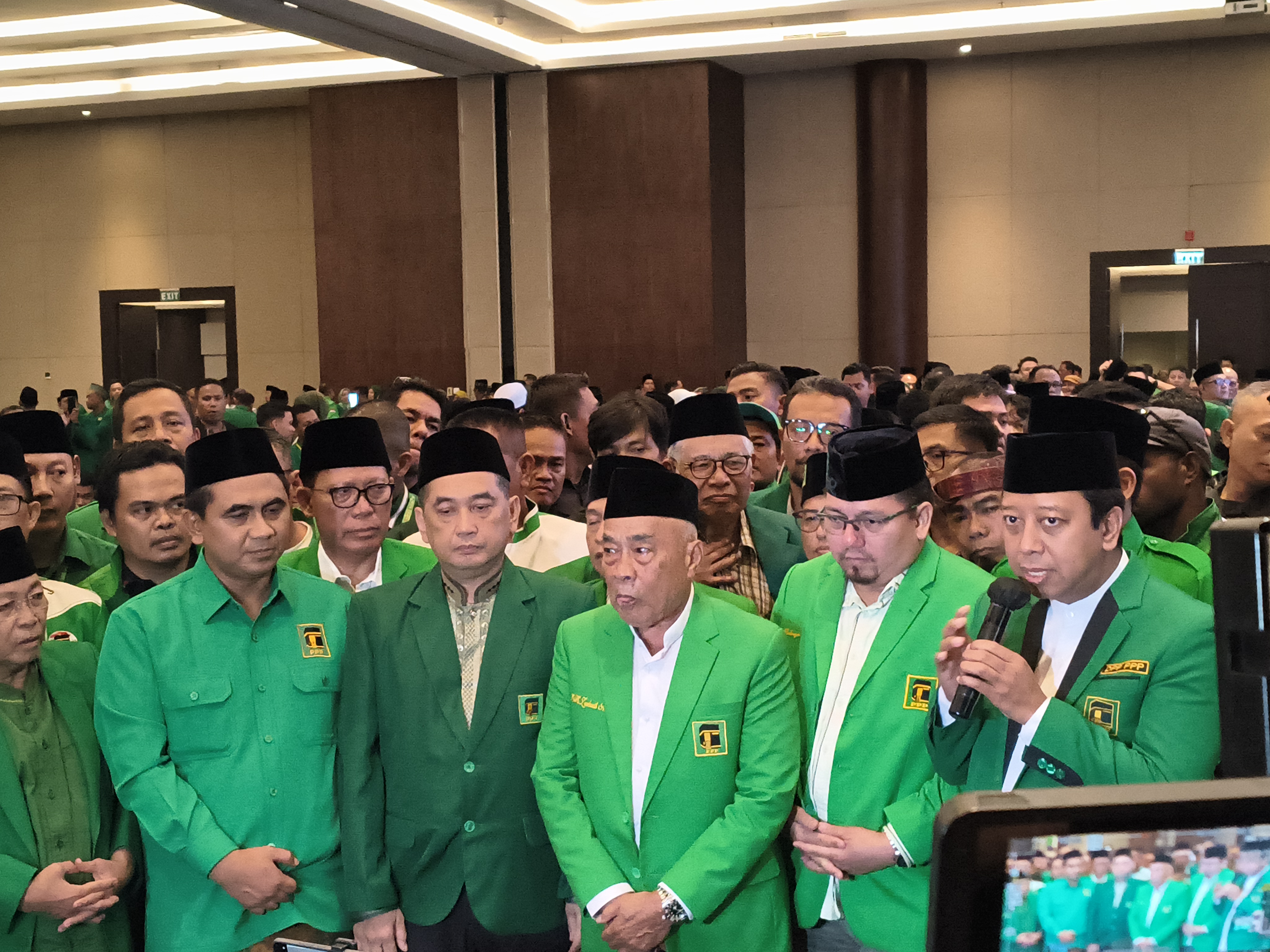 PPP kubu Ketua Umum Agus Suparmanto. (BeritaNasional/Ahda)