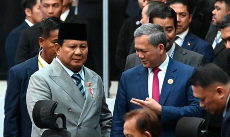 Presiden Prabowo di KTT ASEAN (Foto/Sekretariat Presiden)