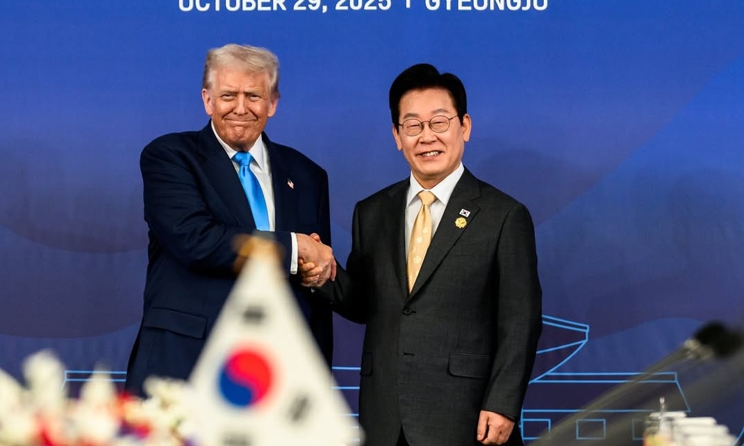 Presiden Amerika Serikat Donald Trump dan Presiden Korea Selatan Lee Jae Myung. (Foto/instgram Potus)