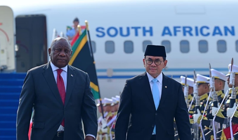 Presiden Afrika Selatan (Afsel) Cyril Ramaphosa (Foto/Sekretariat Presiden)