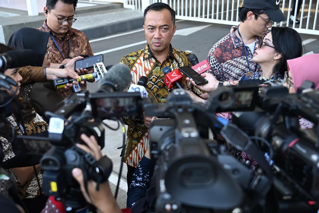 Menteri Sekretaris Negara Prasetyo Hadi  (Beritanasional.com/Oke Atmaja)