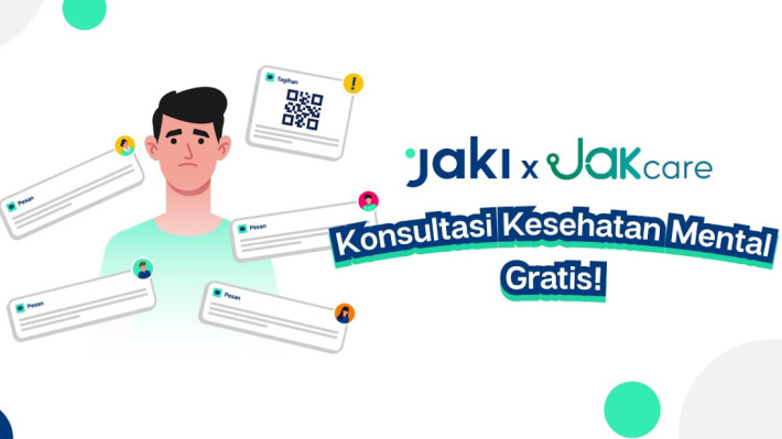 Punya gangguan kecemasan, warga Jakarta bisa curhat ke JakCare. (foto/Dinkes DKI Jakarta)