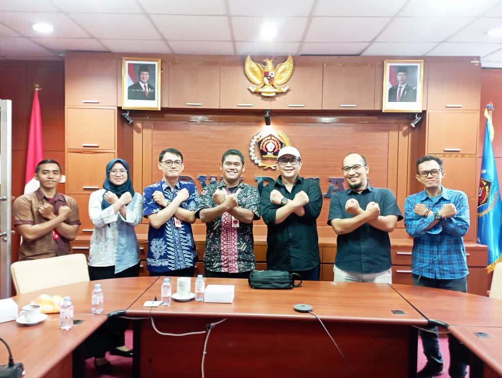 PWI Pusat Koordinasi dengan BSSN Setelah Website Diretas. (Foto/PWI)