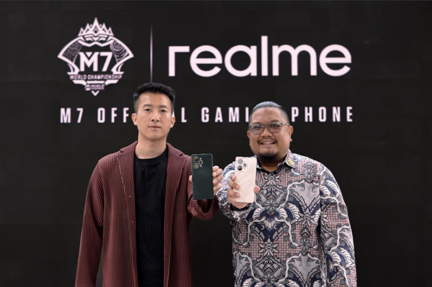 MOONTON Games menunjuk realme 15 Pro 5G sebagai M7 Official Gaming Phone. (Foto/doc. realme)