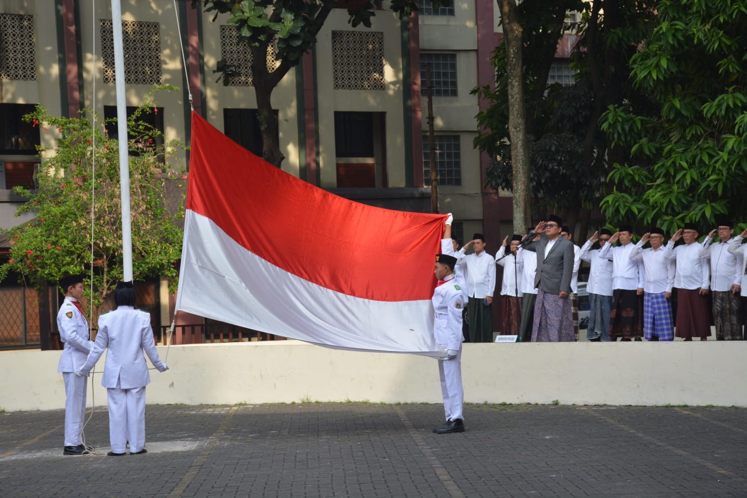 Rektor UIN Jakarta harap HSN 2025 jadi penggugah peran santri dan Indonesia di dunia internasional. (Foto/UIN Jakarta)