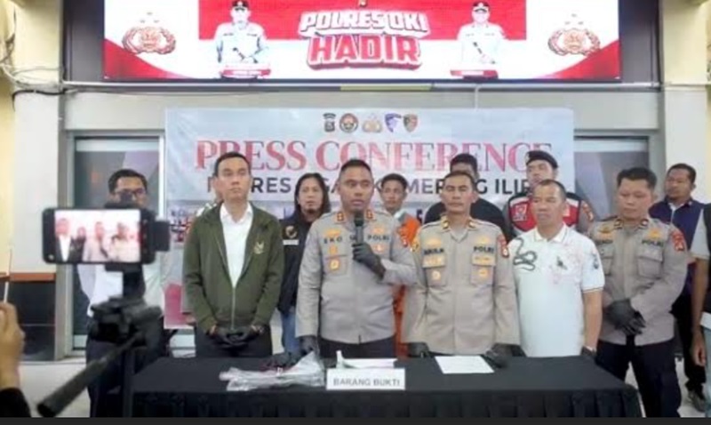 Kasus penembakan pria di OKI Sumsel (Beritanasional/Bachtiar)