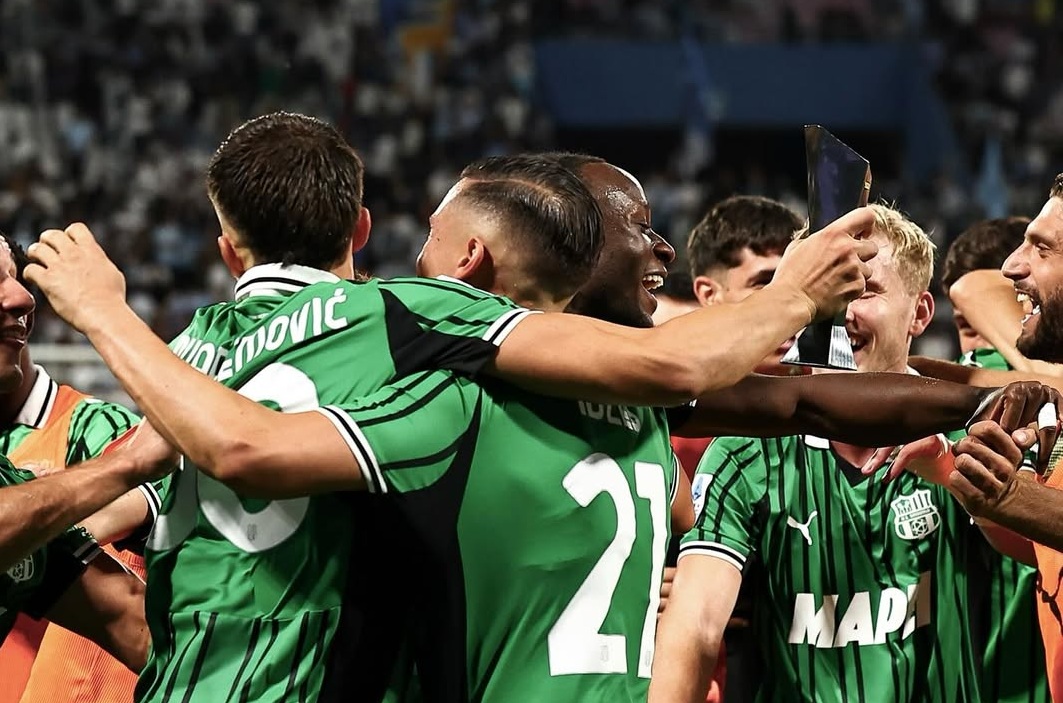 Sassuolo meraih kemenangan di Serie A. (Foto/instagram Jay Idzes)