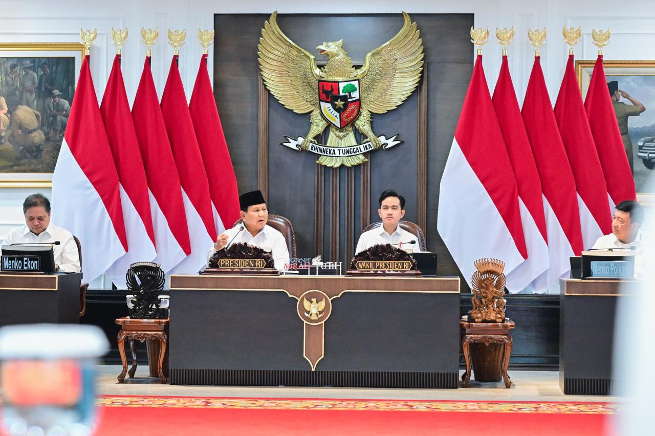 Satu tahun Pemerintahan Prabowo, Rp1,7 T uang korupsi kembali ke negara. (Foto/BPMI Setpres)