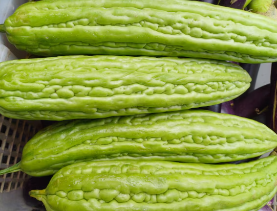 Ilustrasi sayur pare (BeritaNasional/Freepik)